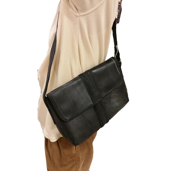 Bags Recycled Tire Messenger Bag Unisex Poshmark